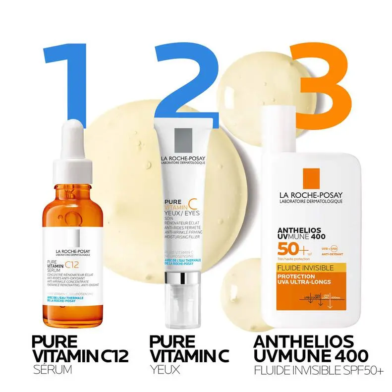 La Roche-Posay Pure Vitamin C12 Sérum Anti-Rides Acide Salicylique 30ml – Image 6