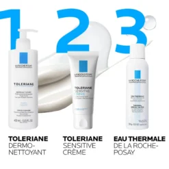 La Roche-Posay Toleriane Sensitive Crème Hydratante Prébiotique Céramide Niacinamide 40ml – Image 5