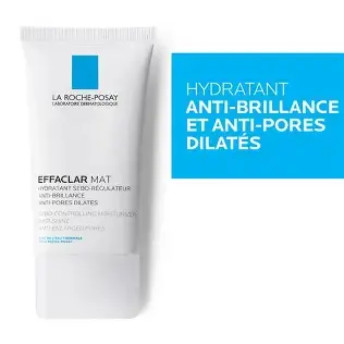 La Roche-Posay Effaclar Mat Crème Hydratante Sébo-Régulatrice Sebulyse Peau Grasse 40ml – Image 2