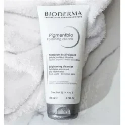 Bioderma Pigmentbio Foaming Cream Nettoyant Éclaircissant Anti-Taches 200ml – Image 3