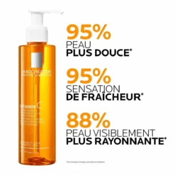 La Roche-Posay Vitamin C Gel Moussant Rénovateur Éclat 200ml – Image 4