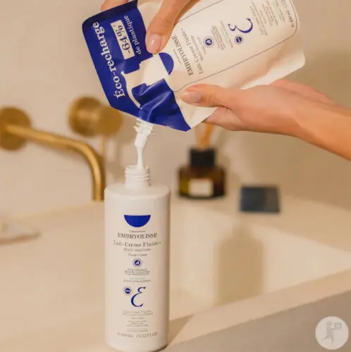Embryolisse Éco-Recharge Lait-Crème Fluide+ 6-en-1 Doypack 400ml – Image 3