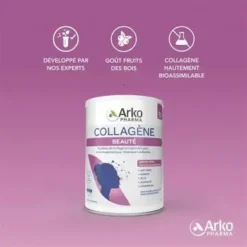 Alternative view of Arkopharma Collagène Beauté Peptides Marins Poudre Boisson Fruits des Bois