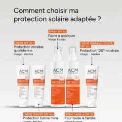 ACM Medisun+ Spray Solaire SPF50 UVB UVA Lumière Bleue Infrarouge 200ml – Image 5