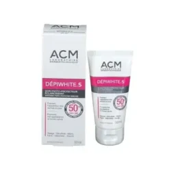 Alternative view of ACM Dépiwhite S Soin Photoprotecteur Éclaircissant SPF50+ Actifs Végétaux Anti-Taches 50ml
