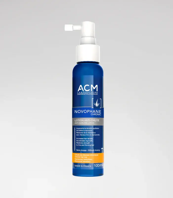 ACM Novophane Chronic Lotion Anti-Chute Hormonale Héréditaire NOVODENSYL 100ml