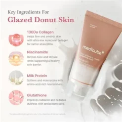 Medicube Collagen Milky Glow Daytime Wrapping Mask Eclat Hydratation Jour 75ml – Image 4