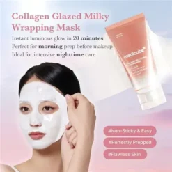 Medicube Collagen Milky Glow Daytime Wrapping Mask Eclat Hydratation Jour 75ml – Image 3