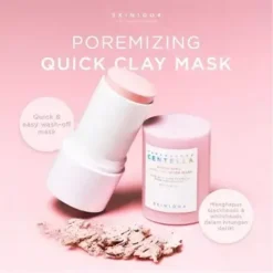 SKIN1004 Poremizing Quick Clay Stick Mask 5 Argiles Centella Haricot Rouge 27g – Image 3