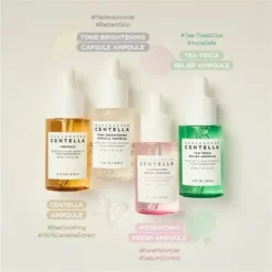 Alternative view of SKIN1004 Centella Ampoule Kit Découverte 4 Ampoules Niacinamide Tea Tree Peptides
