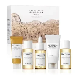 SKIN1004 Madagascar Centella Travel Kit 5 Mini Produits Ampoule Toner Foam Huile Crème