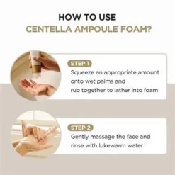 SKIN1004 Madagascar Centella Travel Kit 5 Mini Produits Ampoule Toner Foam Huile Crème – Image 6