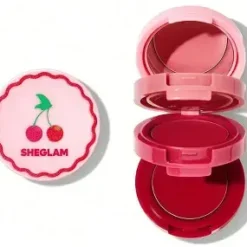 Sheglam Very Cherry Cheek Lip Cream Stack Niacinamide Squalane Dual Use Vegan