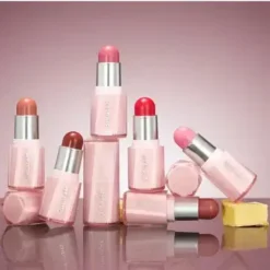 Alternative view of Sheglam Buttery Bliss Blush Stick Rose Ritual Shea Squalane Aloe Vegan Hexagone