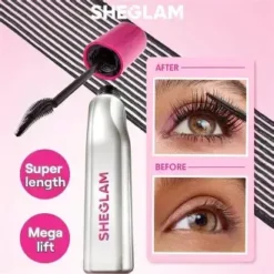 Alternative view of Sheglam Lashlighter Up Out Mascara 5 Peptides Jojoba Biotine Waterproof Noir