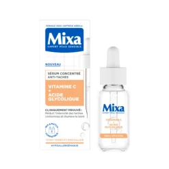 Mixa Sérum Concentré Anti-Taches Vitamine Cg Acide Glycolique Niacinamide AH 30ml