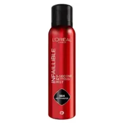 L'Oreal Paris Infaillible Brume Fixatrice 3 Secondes Maquillage Longue Tenue 75ml