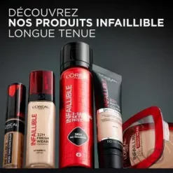 L'Oreal Paris Infaillible Brume Fixatrice 3 Secondes Maquillage Longue Tenue 75ml – Image 3