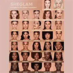 Sheglam Complexion Pro Foundation Mat Longue Tenue Waterproof Chantilly Vegan – Image 4