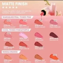 Alternative view of Sheglam Color Bloom Liquid Blush Matte Love Cake Vitamine C 3-O-Ethyl Waterproof