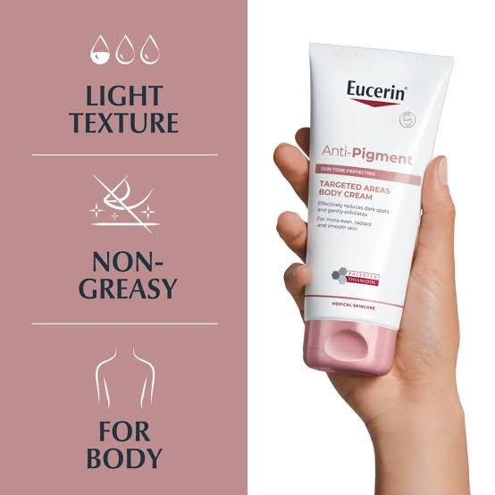 EUCERIN Anti-Pigment Creme Corps Zones Ciblees Thiamidol 200ml – Image 2