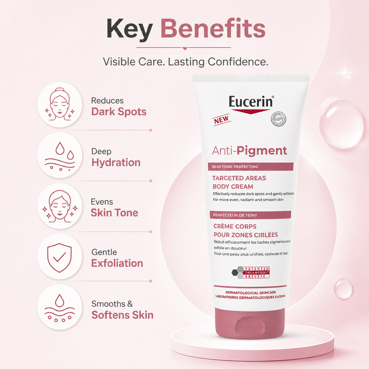 EUCERIN Anti-Pigment Creme Corps Zones Ciblees Thiamidol 200ml – Image 4