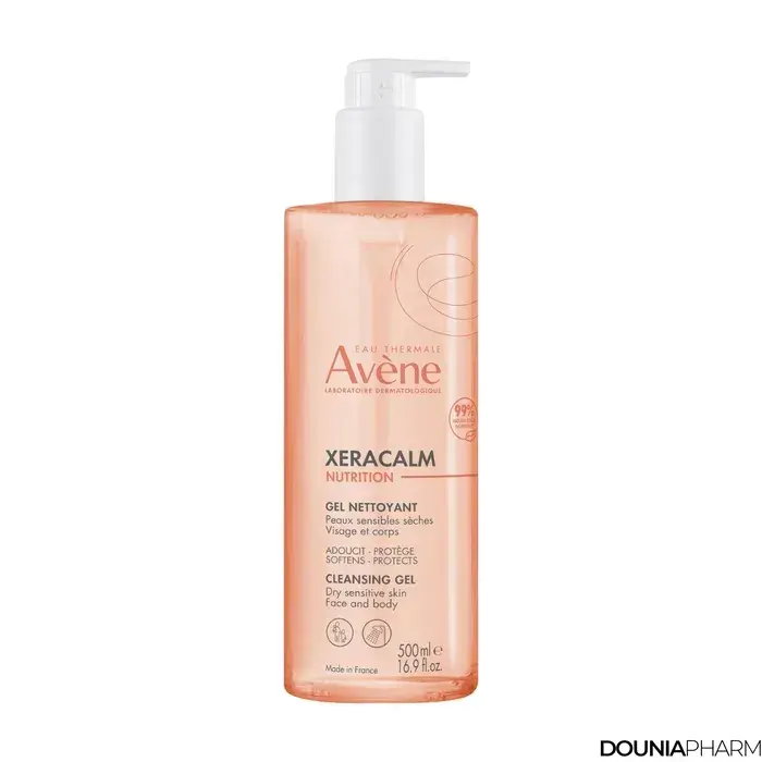 AVENE XeraCalm Nutrition Gel Nettoyant Peaux Seches Sensibles 500ml