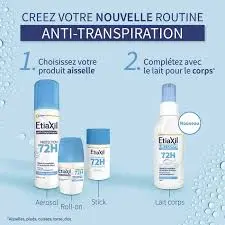 ETIAXIL Anti-Transpirant Protection 72H Aisselles Aerosol 150ml – Image 5