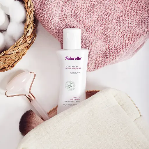 SAFORELLE Soin Lavant Doux Apaisant Hygiene Intime et Corps 250ml – Image 6