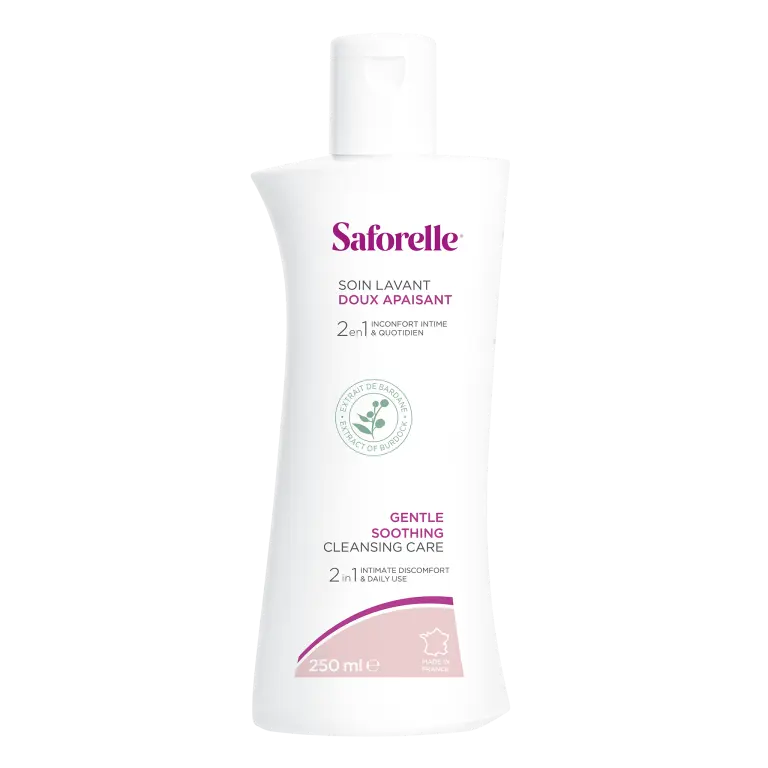 SAFORELLE Soin Lavant Doux Apaisant Hygiene Intime et Corps 250ml