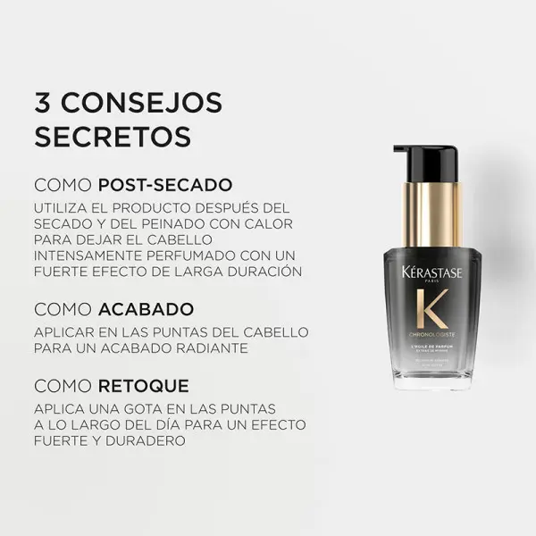 KERASTASE Chronologiste L'Huile de Parfum Huile Capillaire Parfumee 30ml – Image 3