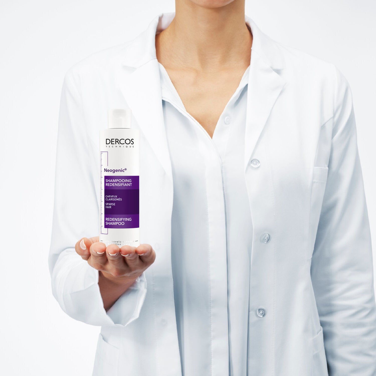 VICHY Dercos Neogenic Shampooing Redensifiant Stemoxydine 200ml – Image 3