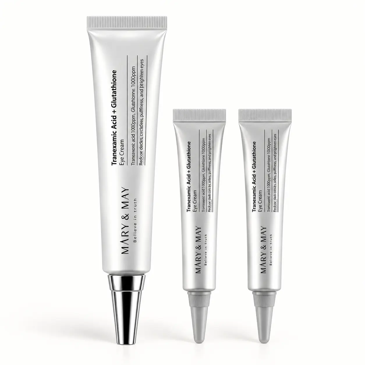 MARY&MAY Glutathione Eye Cream Coffret 30g + 2x12g Cernes