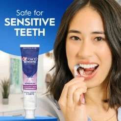 Alternative view of CREST 3D White Radiant Mint Dentifrice Blanchissant Fluor 147g