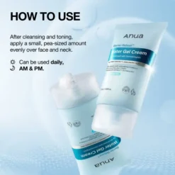 ANUA Barrier Reboot Water Gel Cream Ceramides Peau Mixte 100ml – Image 2