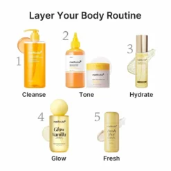 MEDICUBE Glow Vanilla Brume Parfumee Cheveux et Corps – Image 4