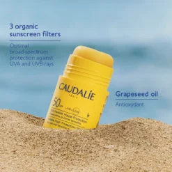 CAUDALIE Stick Solaire Invisible Haute Protection SPF50 15g – Image 5