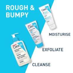 CERAVE Gel Nettoyant SA Anti-Rugosites Acide Salicylique Visage et Corps 236ml – Image 3