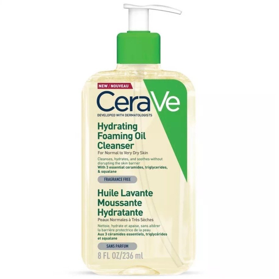 CERAVE Huile Lavante Moussante Hydratante Sans Parfum Des 1 Mois 236ml