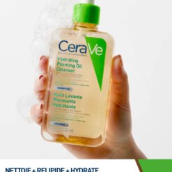 CERAVE Huile Lavante Moussante Hydratante Sans Parfum Des 1 Mois 236ml – Image 4